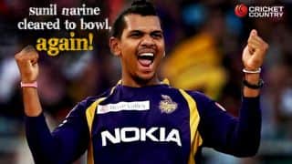 Sunil Narine cleared to bowl by BCCI with a final warning